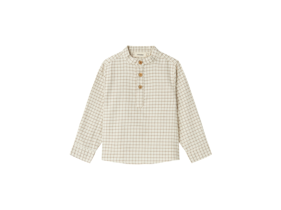 Damieno Loose Shirt, Turtledove - Lil' Atelier