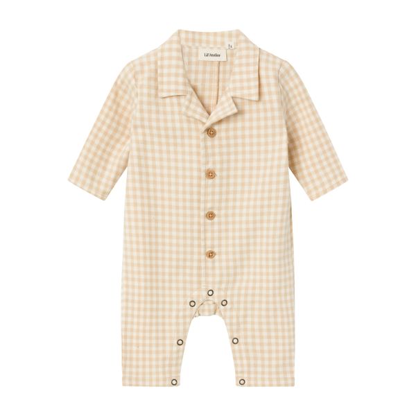 Sage Loose Nightsuit, Turtledove - Lil' Atelier