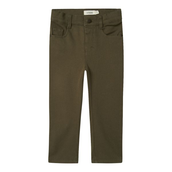 Ryan Reg Twill Pant, Shitake - Lil' Atelier