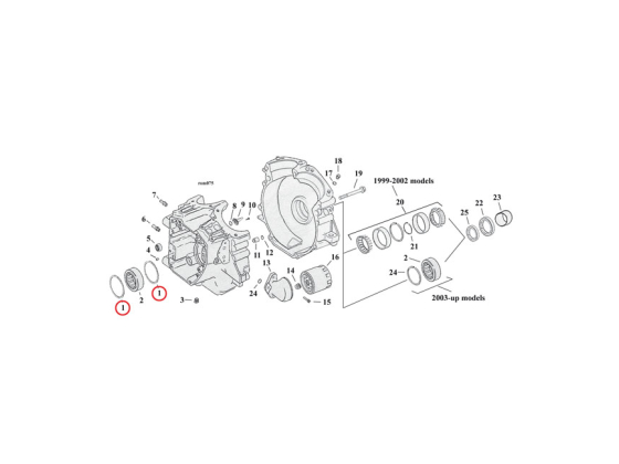 RET.RING,PINION SHAFT BEARING