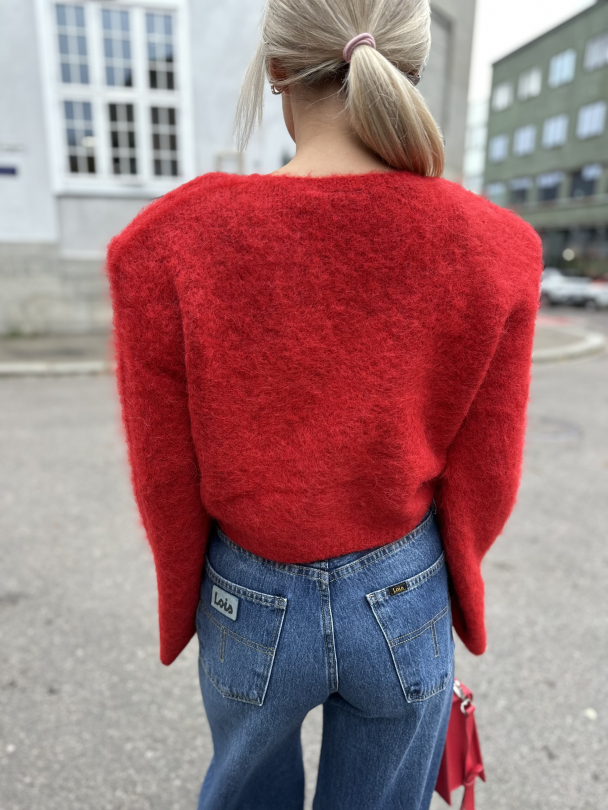 Safi pullover - Haute red - Image 2