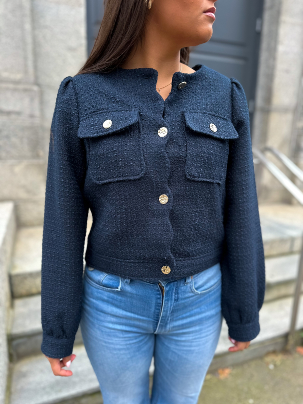 Josephine Jacket - Navy Blazer - Image 1