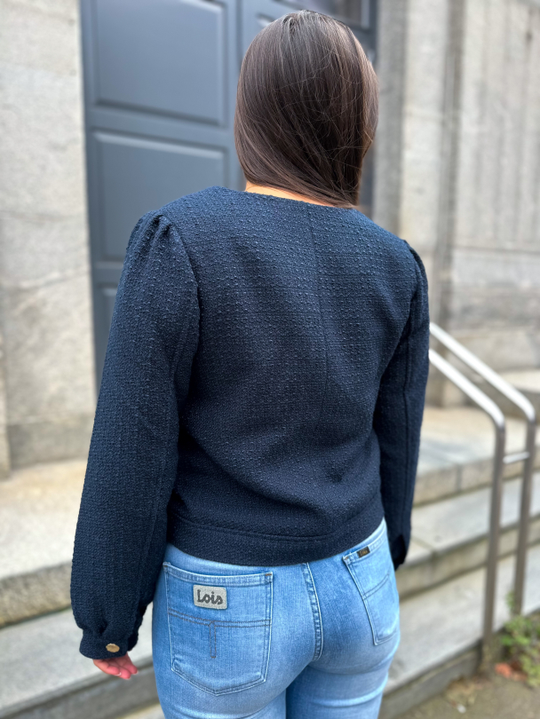 Josephine Jacket - Navy Blazer - Image 2