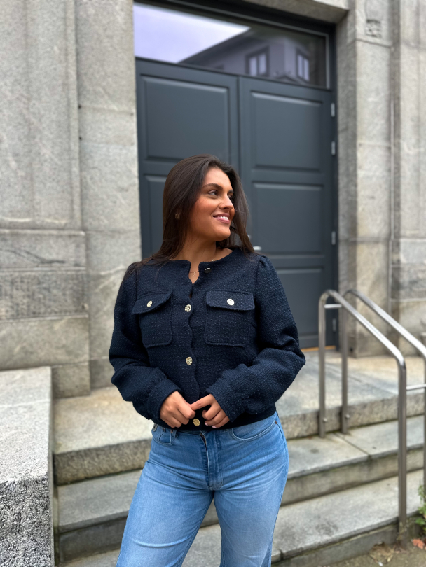 Josephine Jacket - Navy Blazer - Image 3