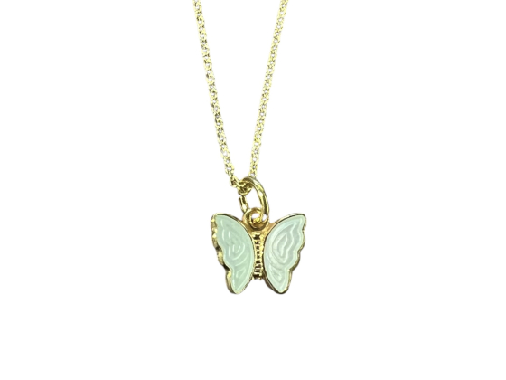 Butterfly Small Pendant - Hvit 139/95