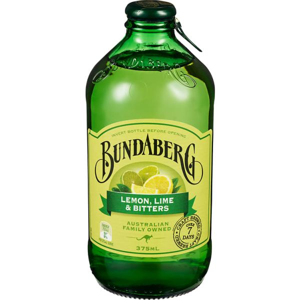 Lemon Lime Bitters 375ml fl Bundaberg