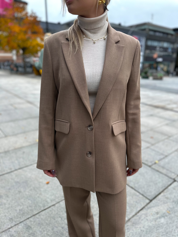 Rita Relaxed Blazer - Camel - Image 1