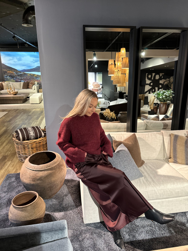 Pella Maxi Skirt - Winetasting - Image 1