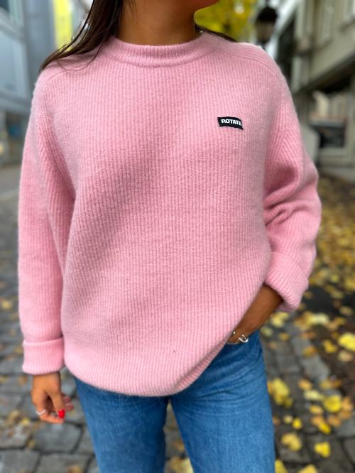 Oversized Sweater - Silver Pink 