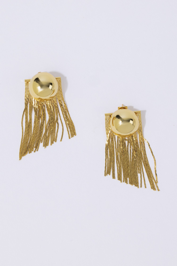 MEDUSA STUDS GOLD - Image 1