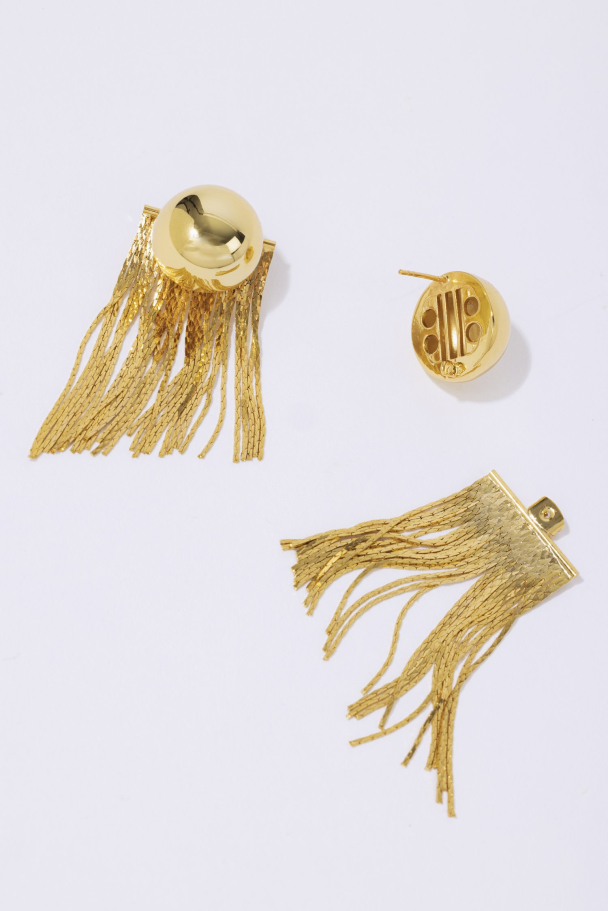 MEDUSA STUDS GOLD - Image 2