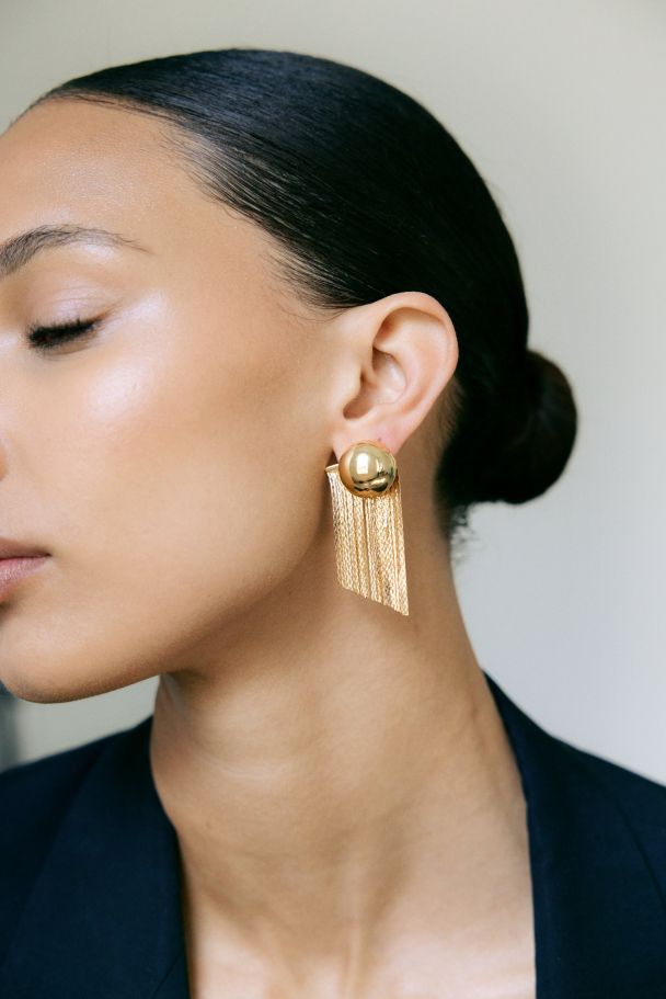 MEDUSA STUDS GOLD - Image 3