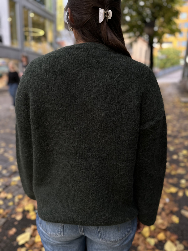 Gabella Knit O-Neck - Scarab - Image 2