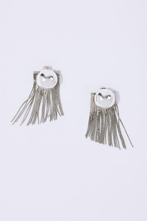 MEDUSA STUDS SILVER