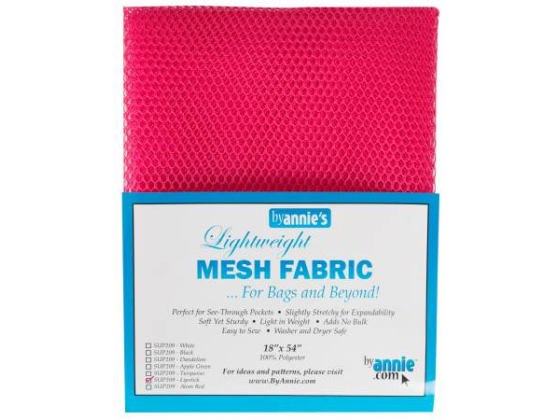 Mesh fabric lipstick