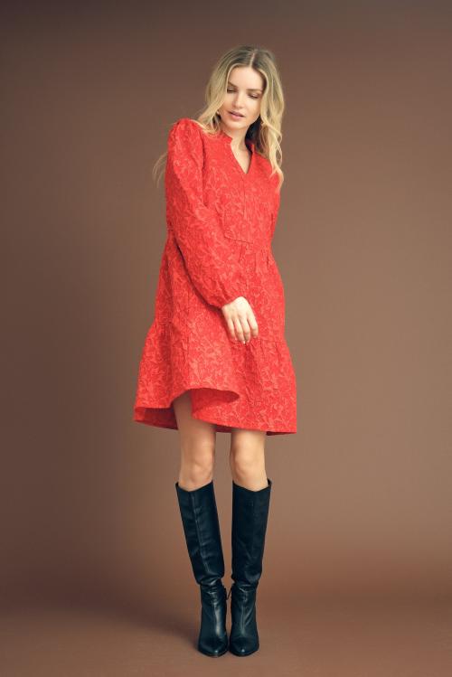 Ida Dress - Red