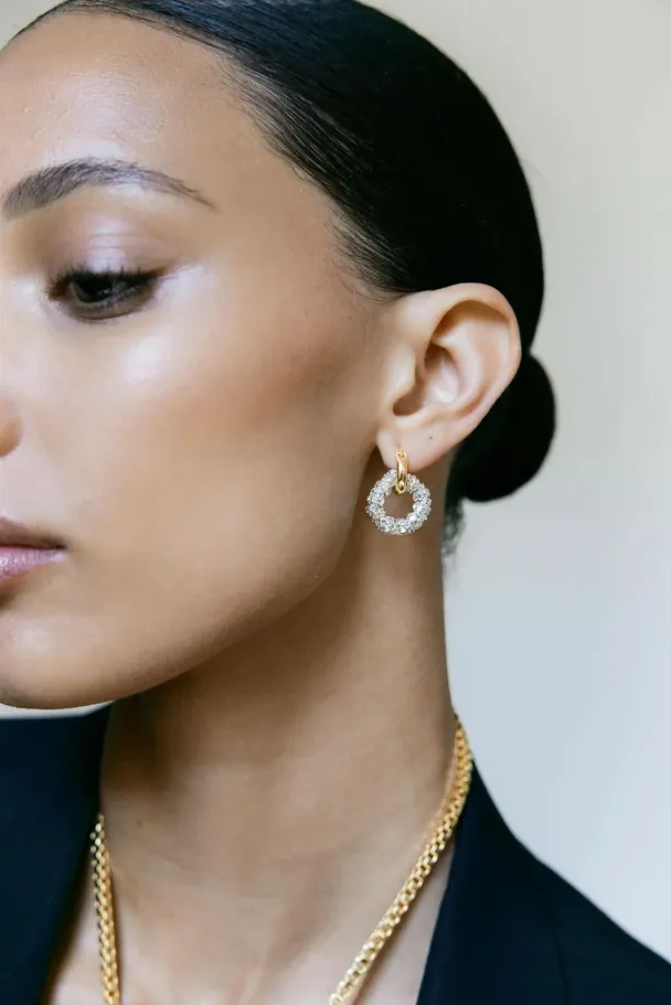 TINY CREOLES GOLD/SILVER - Image 1