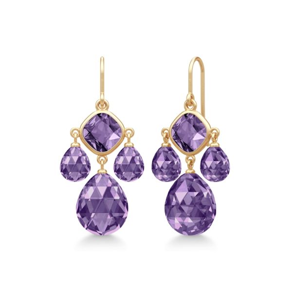 Olivia Chandelier Amethyst