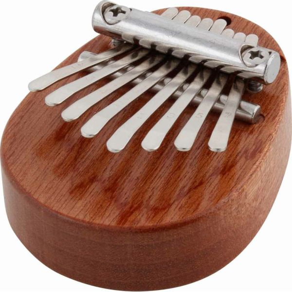 Kalimba L= 6,8 cm, Holz, Metall, 8 Töne