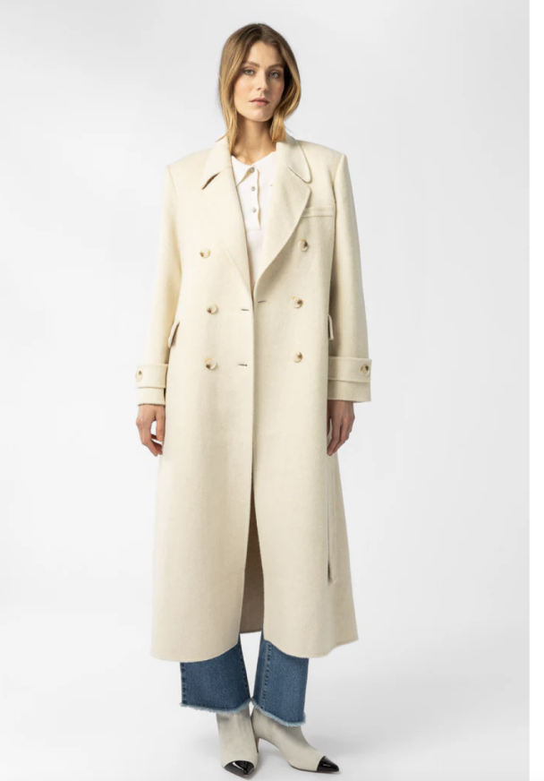 Amelia Coat - Cream - Image 2