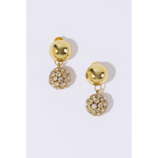 CRYSTAL SPHERES STUDS