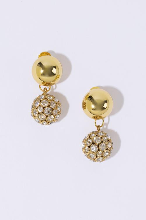 CRYSTAL SPHERES STUDS