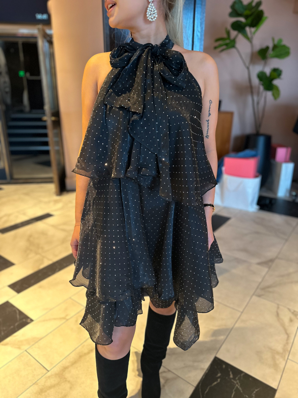 Demi Simili Dress - Black - Image 1