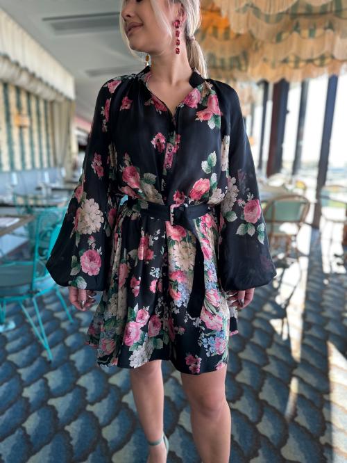 Cupro Button Down - Flower Market