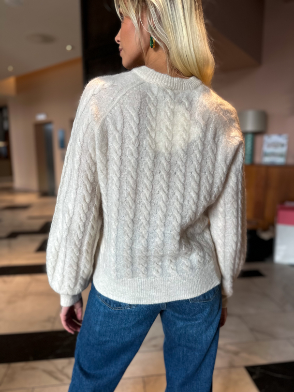 Lelu O-Knit Pullover - Birch - Image 2