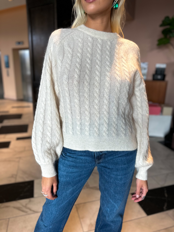 Lelu O-Knit Pullover - Birch - Image 1
