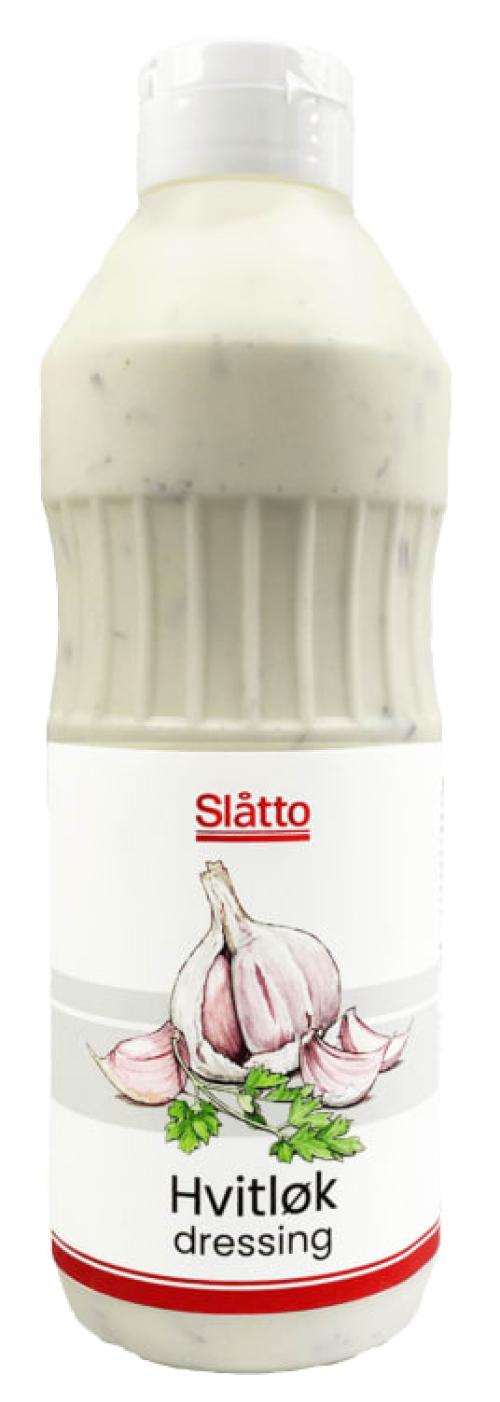 Hvitløksdressing 900g Slåtto