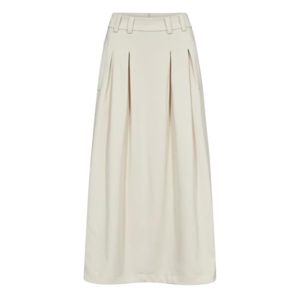 Anya Pleat Skirt   |  Anya Pleat Skirt Bone fra Co´Couture