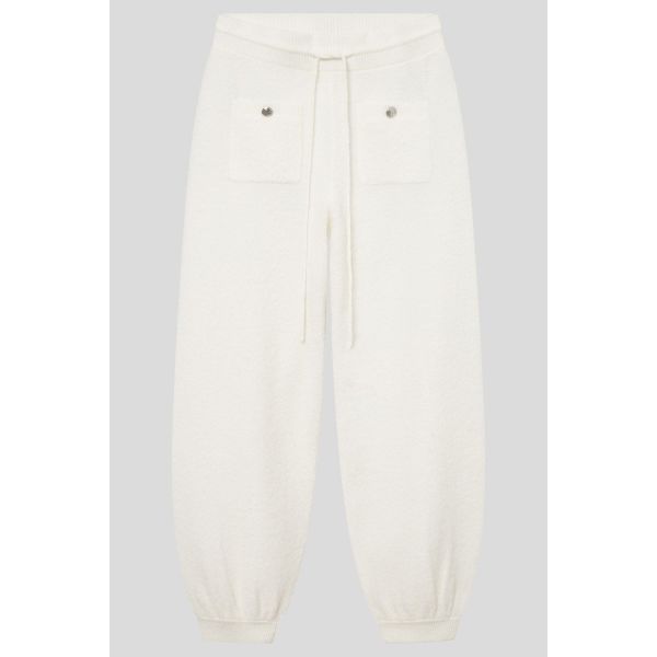 Sankt Moritz Knitted Trousers - Snow White