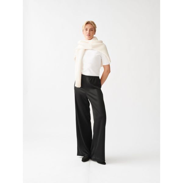 PULL ON SATIN TROUSER