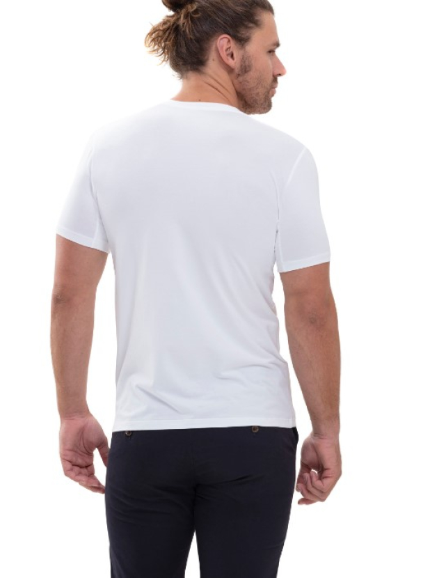 Hybrid t-shirt, hvit - Image 2