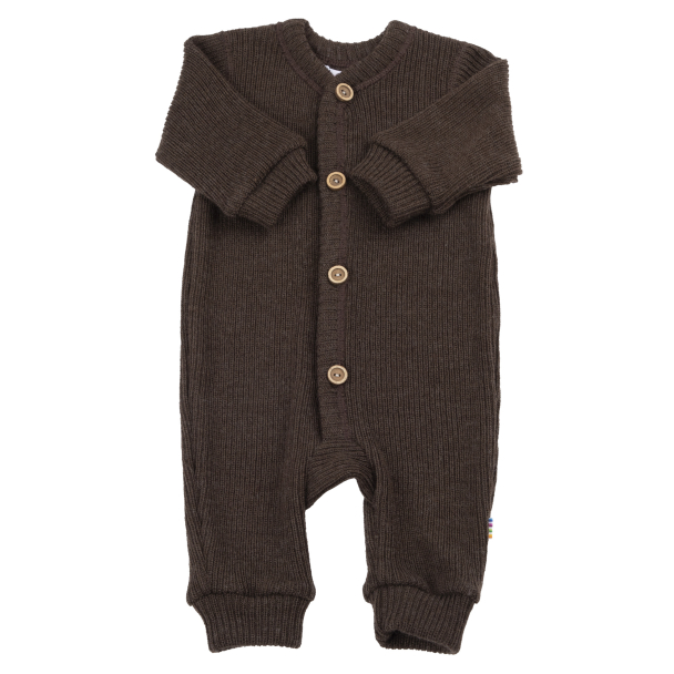 Jumpsuit Ull Rib - Mørk Brun