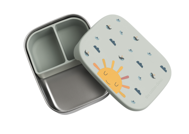 the cotton cloud | Stainless Steel Lunchbox - Origami