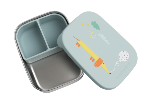 the cotton cloud | Stainless Steel Lunchbox - Flying Dog