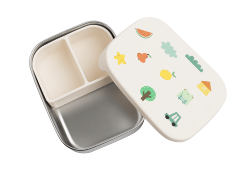 the cotton cloud | Stainless Steel Lunchbox - Tiny Bits