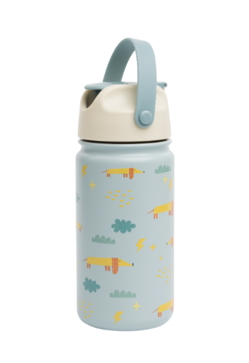 the cotton cloud | Insulated Stainless Steel Bottle - Flying Dog