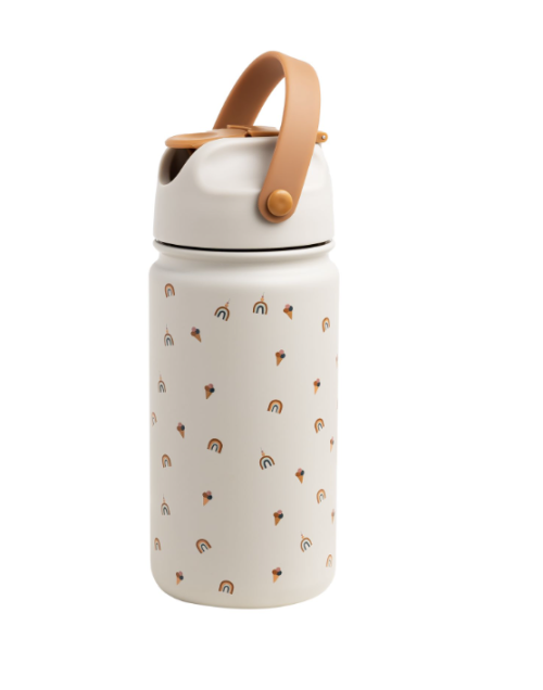 the cotton cloud | Insulated Stainless Steel Bottle - Rainbow