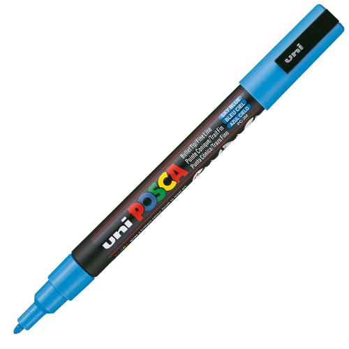 Uni POSCA PC-3M – Fine 0,9-1,3mm – 48 Sky Blue