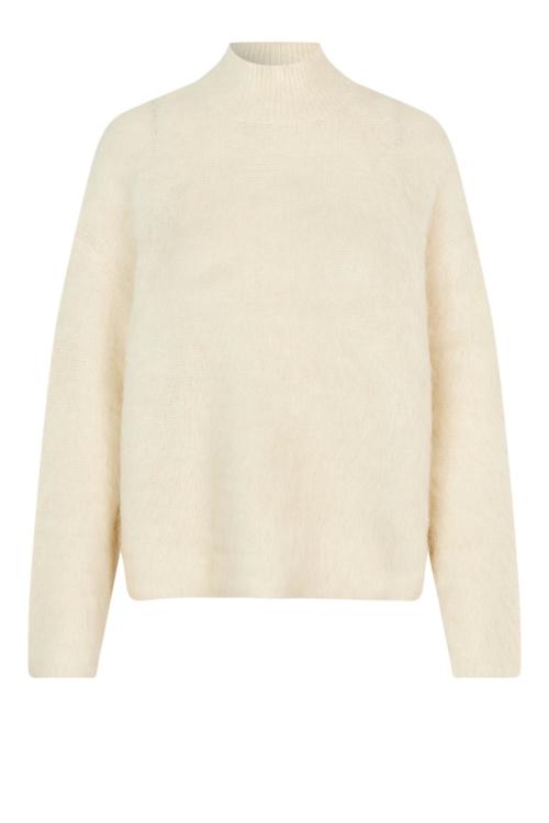 Isaky Knit T-Neck - Eggnog
