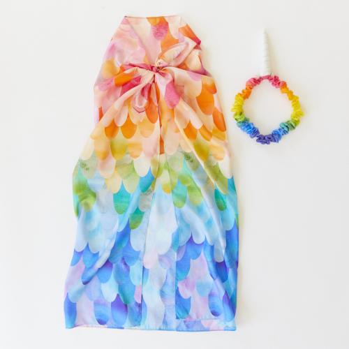 Sarah´s Silks | Kostyme - Rainbow Unicorn