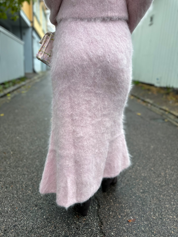 Knit Skirt - Dusty Pink  - Image 2