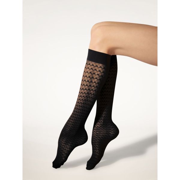 Graphic Pattern Knee-Highs