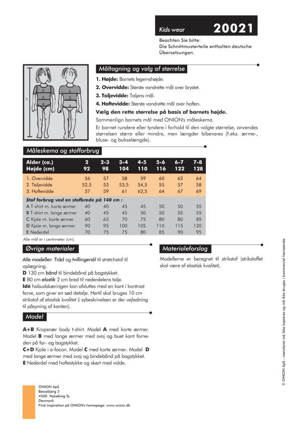 Onion 10021- Cardigan og Bukse  - Image 2
