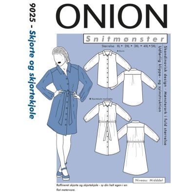 Onion 9025- Skjorte & skjortekjole-