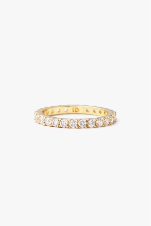 Colorful Ring Slim- White/Gold