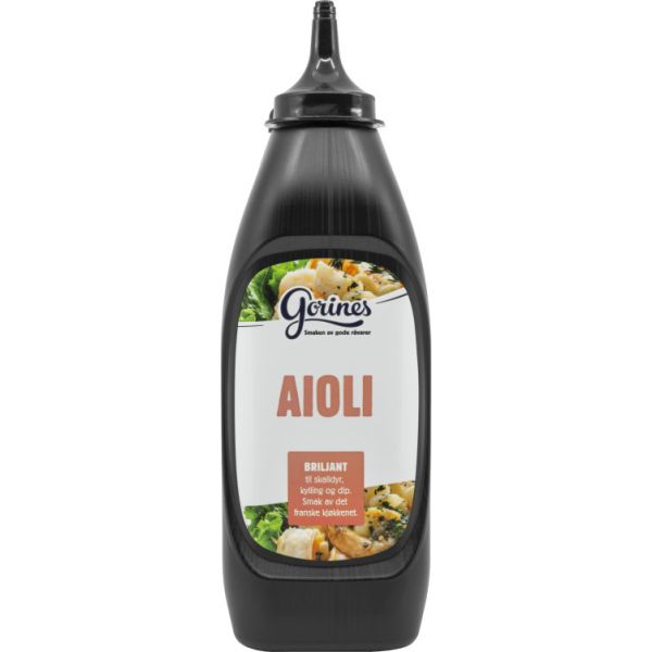 Aioli flaske 690ml Litt Bedre Gorines